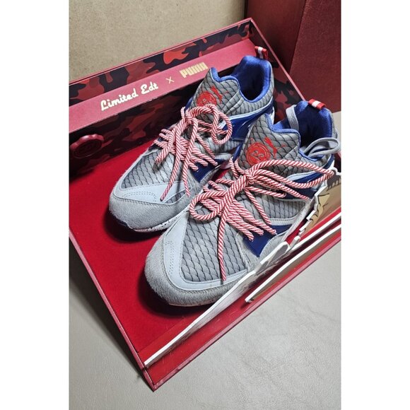 Puma Blaze Of Glory SG50 Limited Edition Gray Sneakers US 8 Men's Pre-Owned
